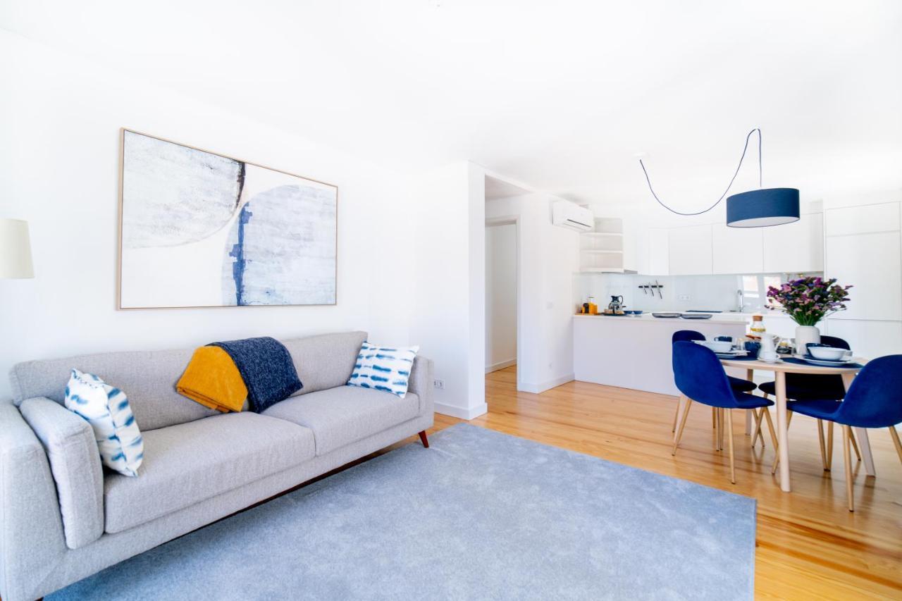 Blue By The River 3 - Elegant Two-Bedroom In Santos Lisboa Kültér fotó