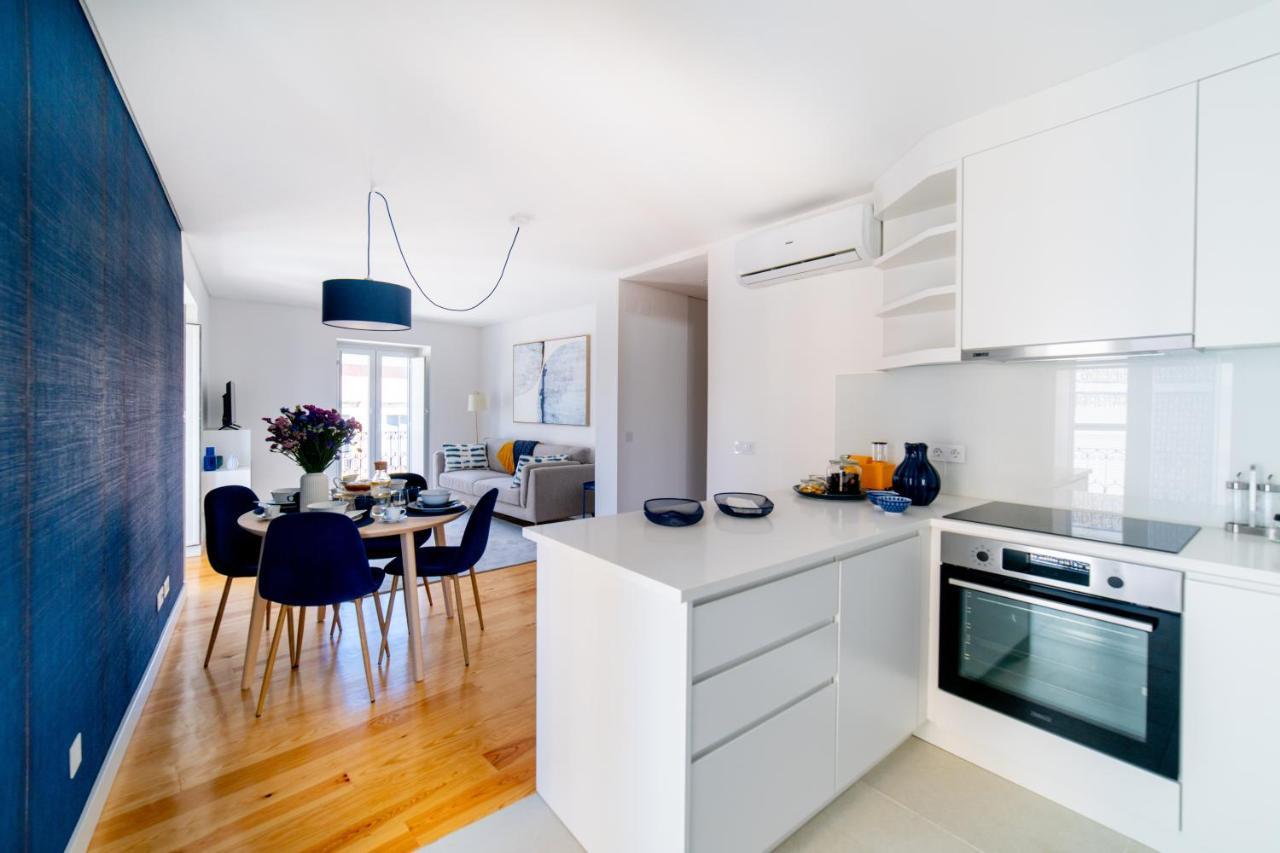 Blue By The River 3 - Elegant Two-Bedroom In Santos Lisboa Kültér fotó